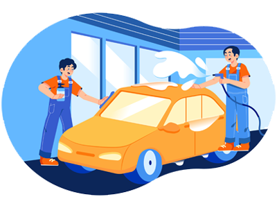 Bus Stop Illustration