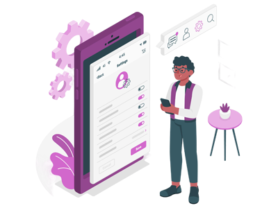Update Profile Illustration
